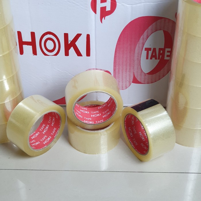 

Lakban 100 yard X 48mm Full Bening Hoki Tape TERMURAH