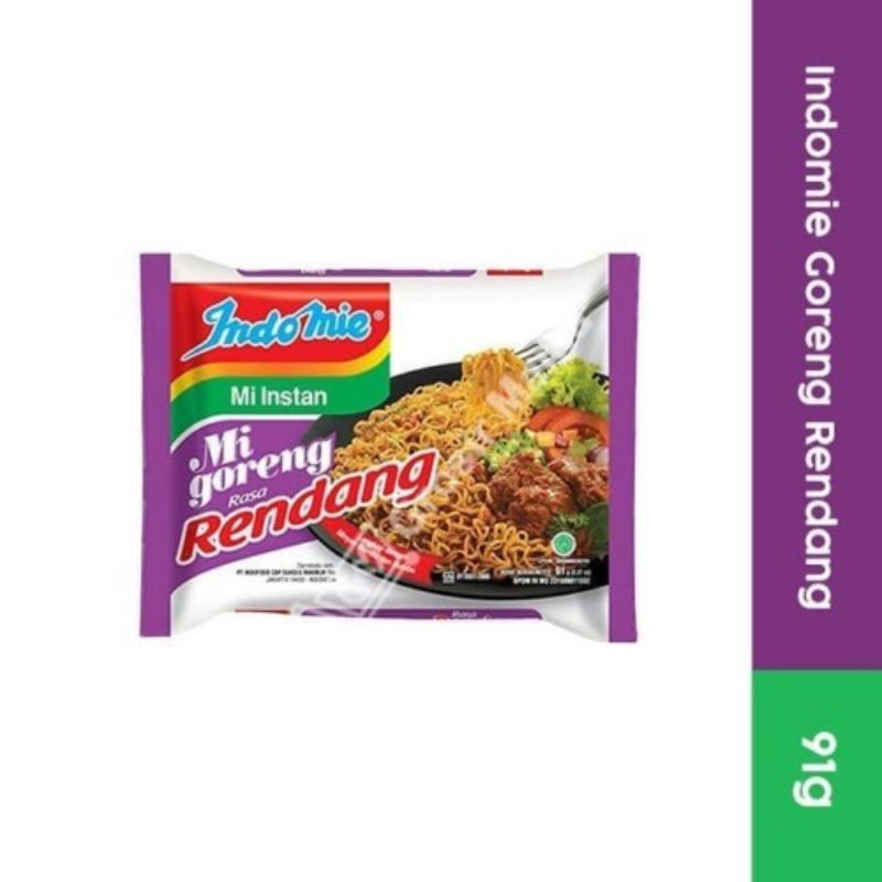 

indomie goreng rendang