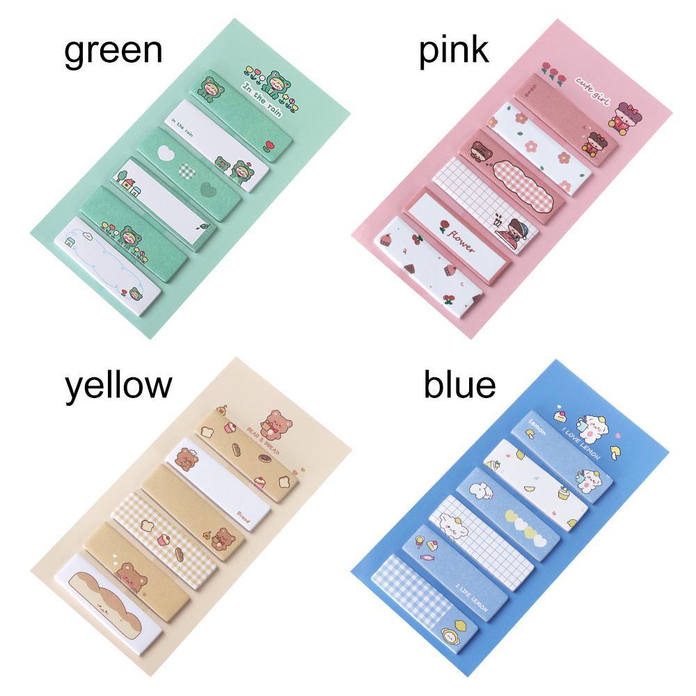 Nanas 120lembar/Set Kartun Sticky Notes Gift Cute To Do List Memo Pad