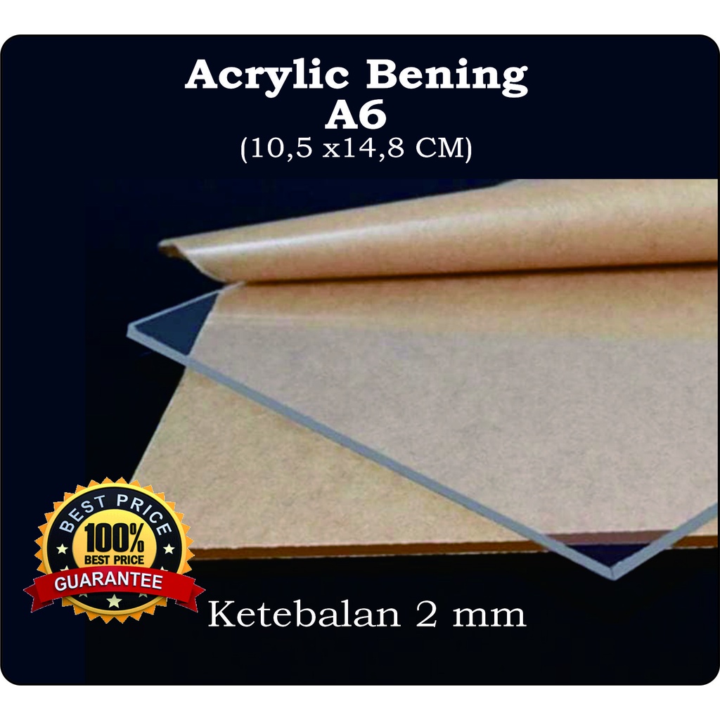 

LEMBARAN AKRILIK A5 2MM ACRYLIC MURAH | AKRILIK POTONG | AKCRYLIC LASER