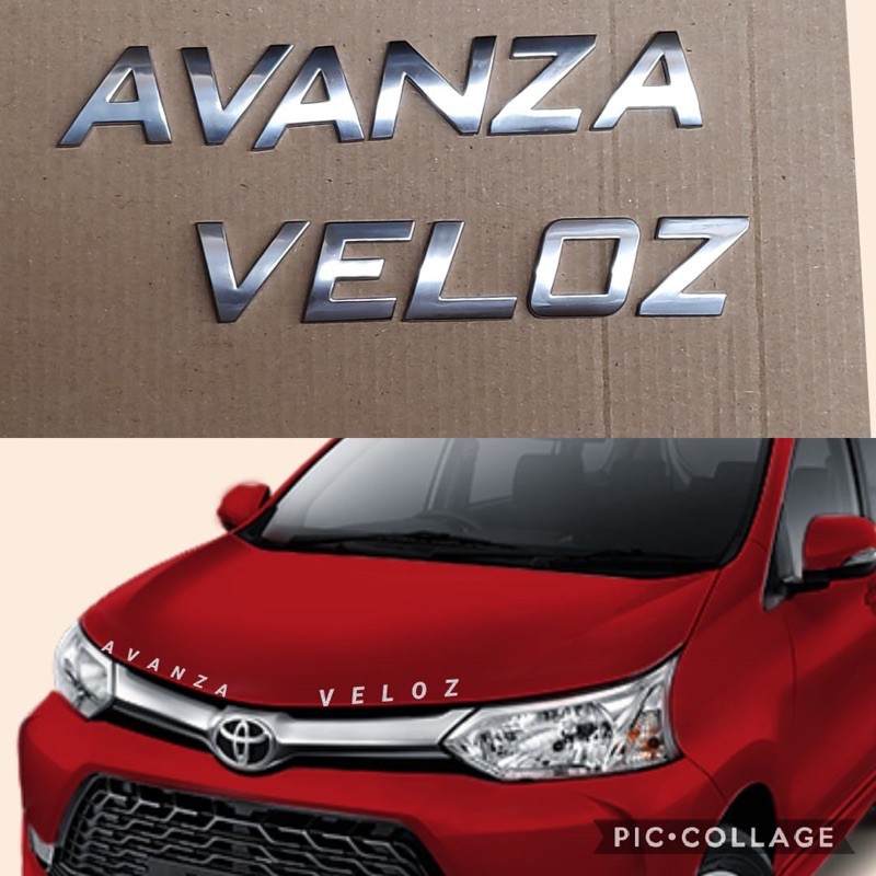 emblem kap mesin AVANZA VELOZ