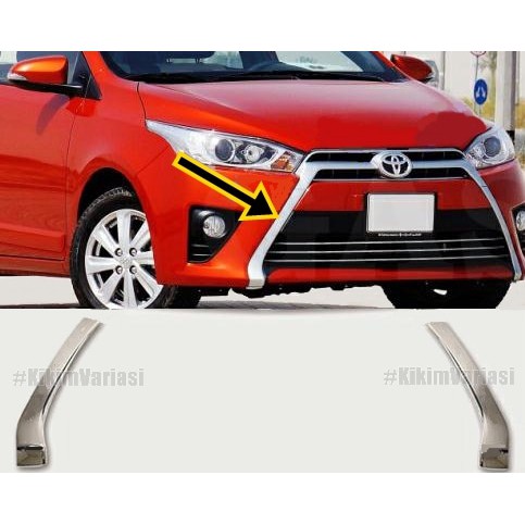 List Bumper Depan All New Yaris 2014 Tipe TRD | Kikim Variasi