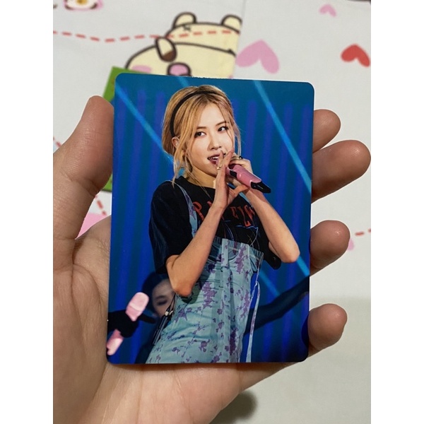 BOOKED‼️Rose photocard tokyo dome rosé blackpink pc official jennie jisoo lisa Fukuoka