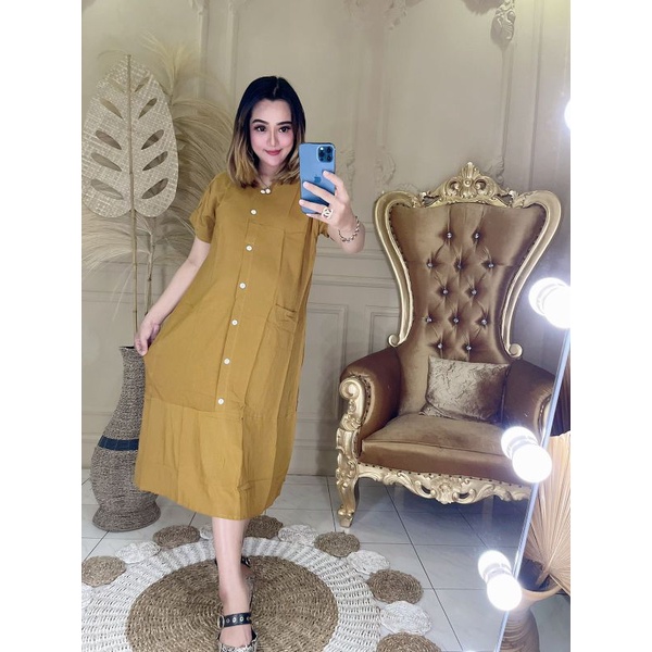 DASTER ANDIN POLOS || daster andin polos rempel bawah termurah