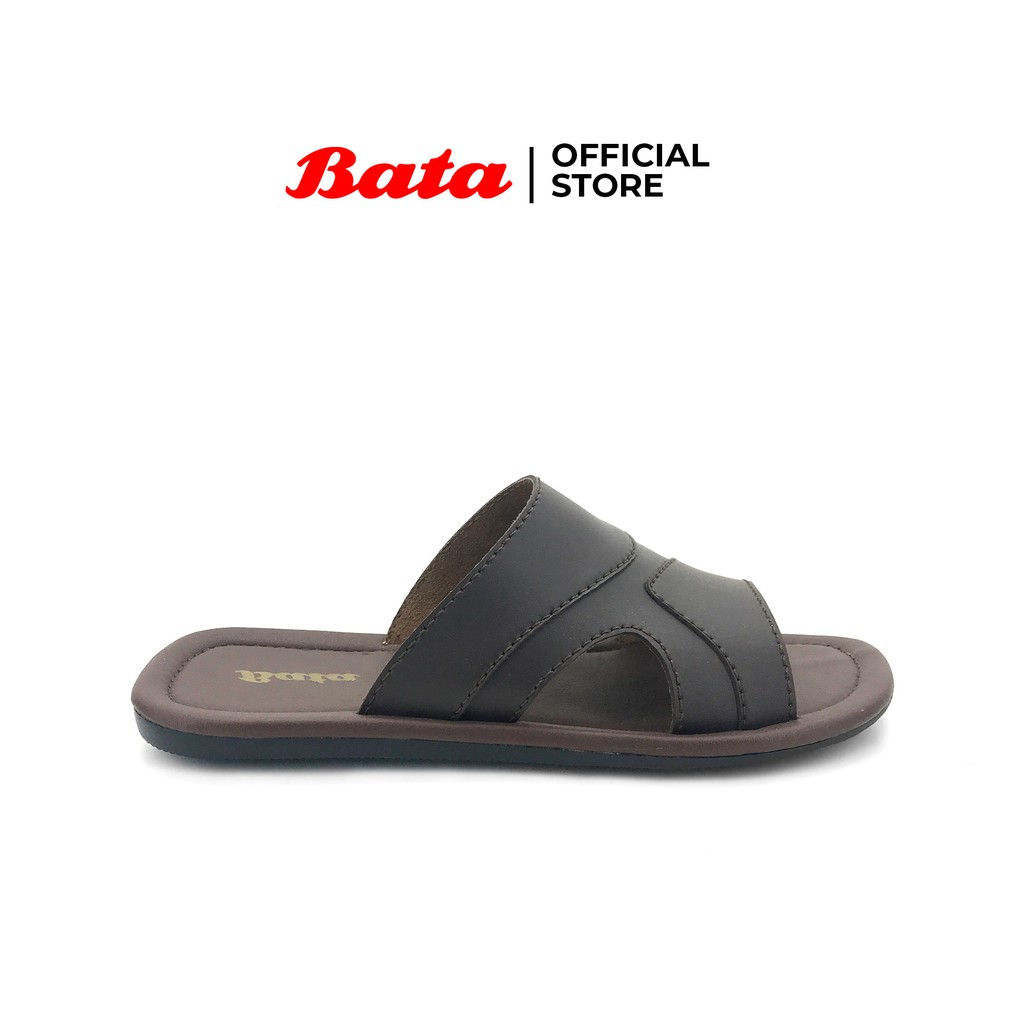 Bata Sandal Pria Portugal Brown - 8714431 / Ramayana Jatinegara