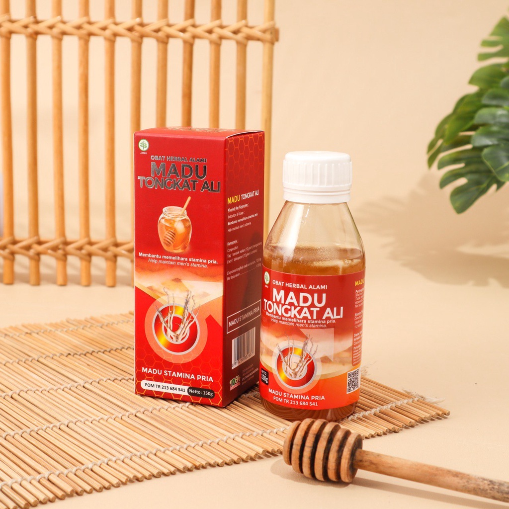 Madu Tongkat Ali - Madu ORIGINAL Penambah Gairah dan Stamina Pria Madu Kuat Super Tonik BPOM HALAL