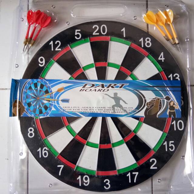 DART GAME 17 INCH / PERMAINAN PANAH 17 INCH / DART BOARD 17 INCH