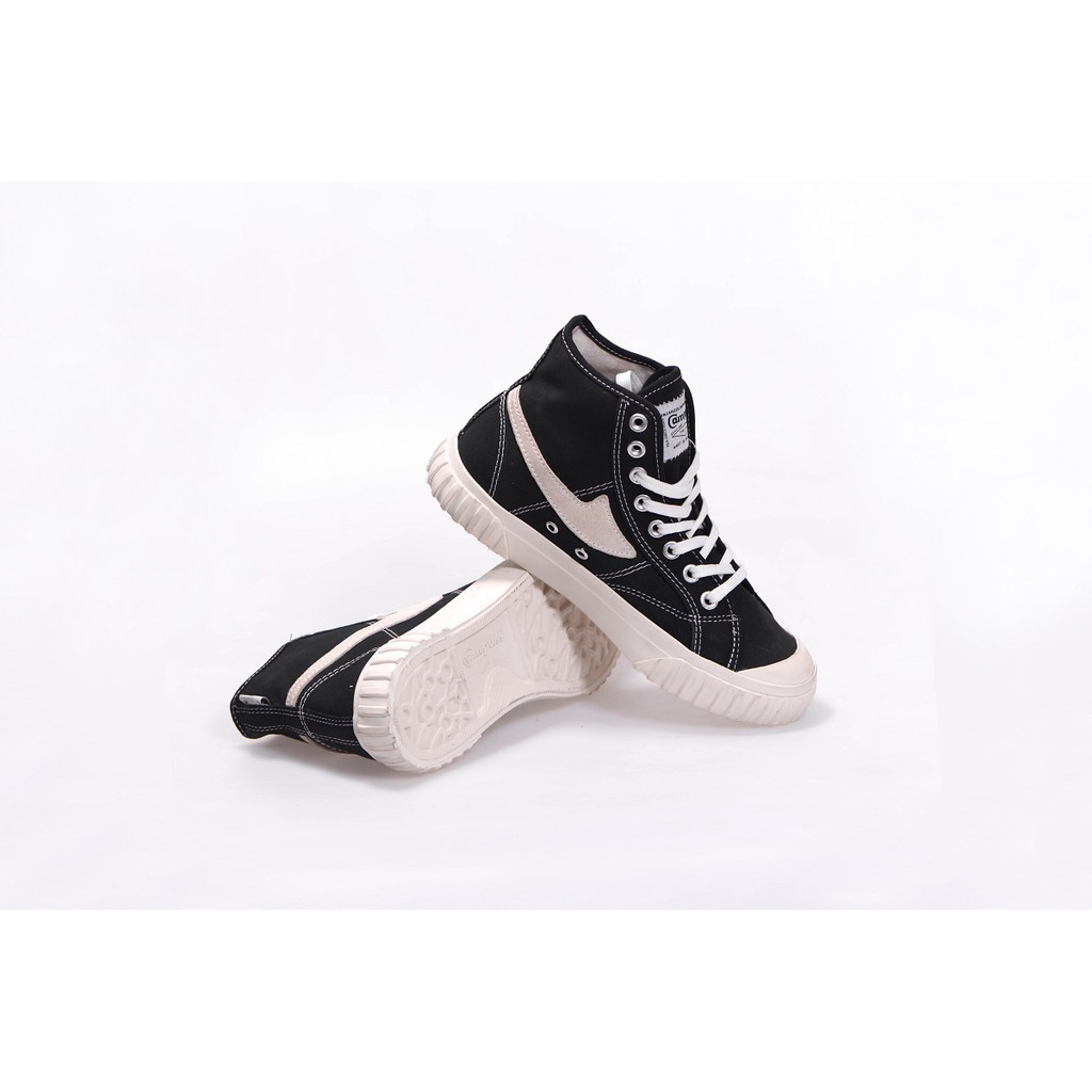 Sepatu Campuss Semesta High Black White Sneakers Vulcan [4177231777882]