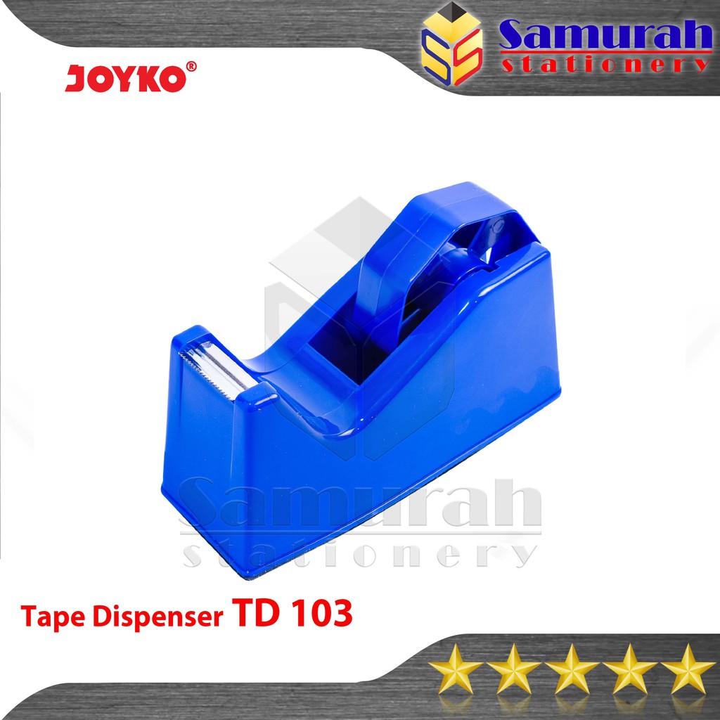 

Tape Dispenser Joyko TD 103 1 In / Tempat Potong Isolasi TD-103 / Cutter Pemotong Solatip 1/2 in