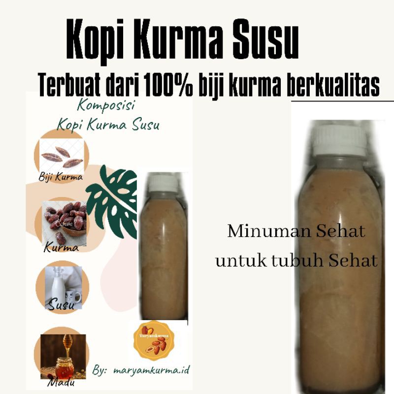 

kopi kurma susu