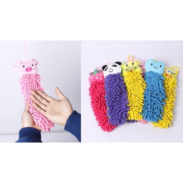 Lap Tangan Microfiber Cendol animal Karakter Handuk Towel