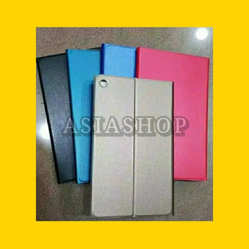 Flip cover TAB t295 / t515 / t595 / t285 / s6 lite / p585 / t505 sarung buku