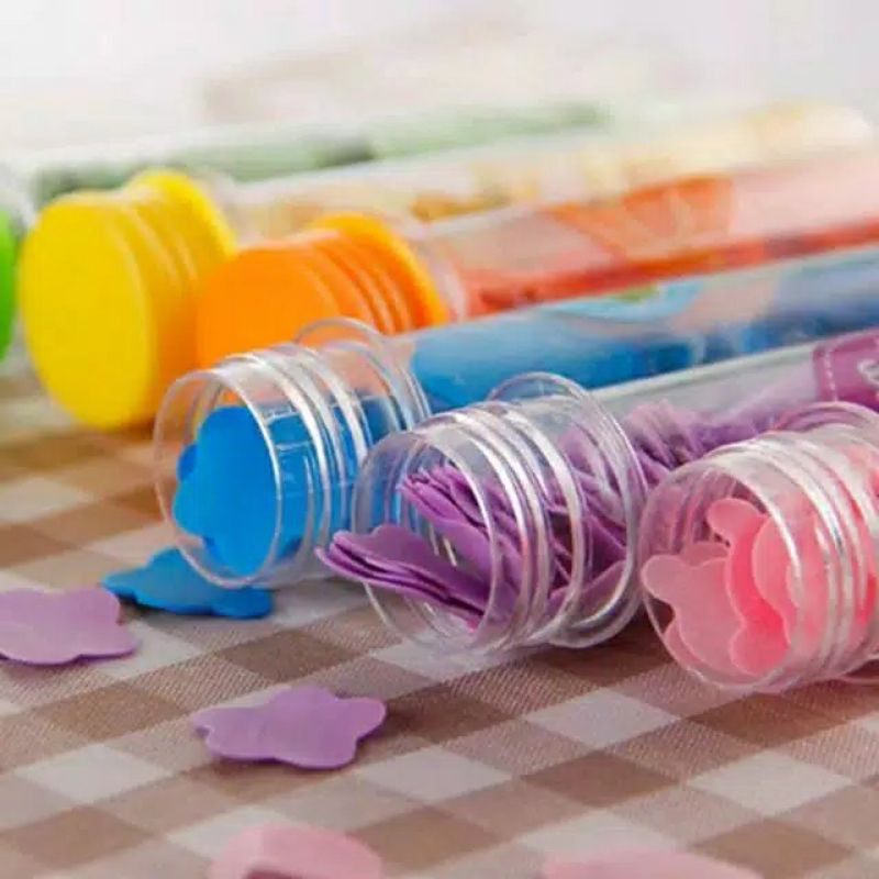 

Paper Soap Portable Tube Traveling Sabun Kertas Bunga Lucu Warna
