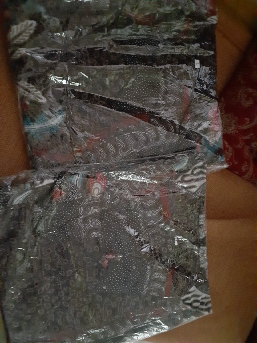 Kemeja Batik Big Size 4l-5l Ukuran Besar Baju Hem Batik Jumbo Lengan Panjang Seragam Ndr-ab