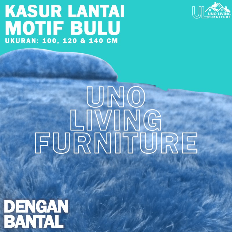 KASUR LANTAI BULU KASUR BULU KARPET BULU DENGAN BANTAL IMPORT KASUR BULU MURAH KASUR LANTAI