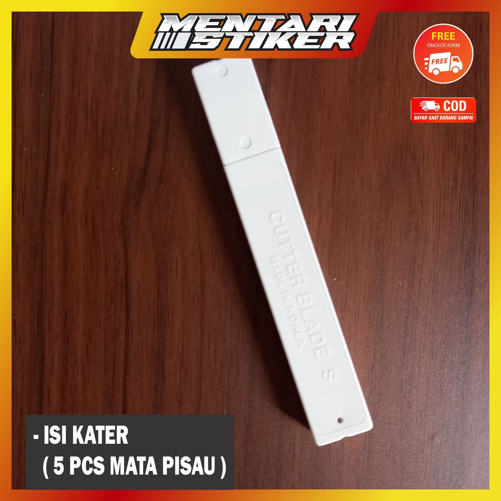 Isi kater cutter kecil/stiker/kaca film