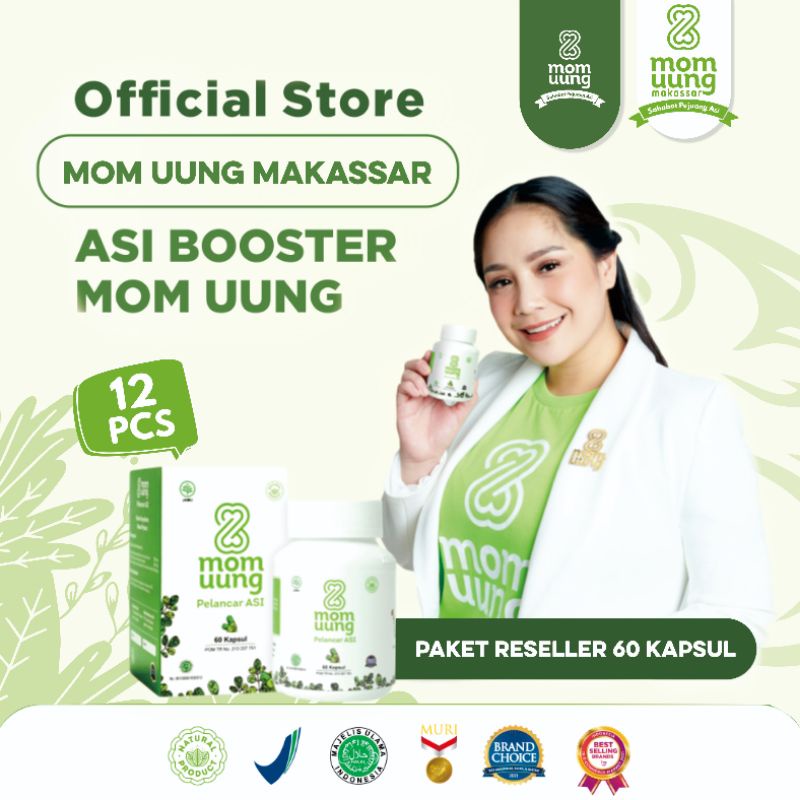 Paket Reseller Asi Booster 60 kpsul Mom Uung / paket reseller momuung makassar