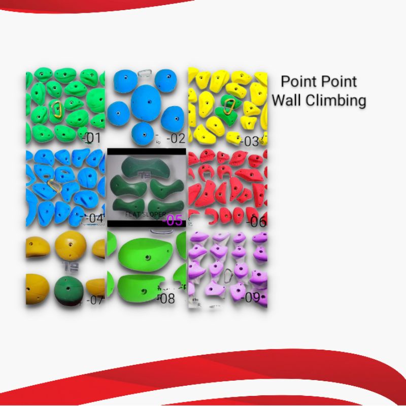 Point Panjat Tebing/Wall Climbing/Point Point Wall climbing