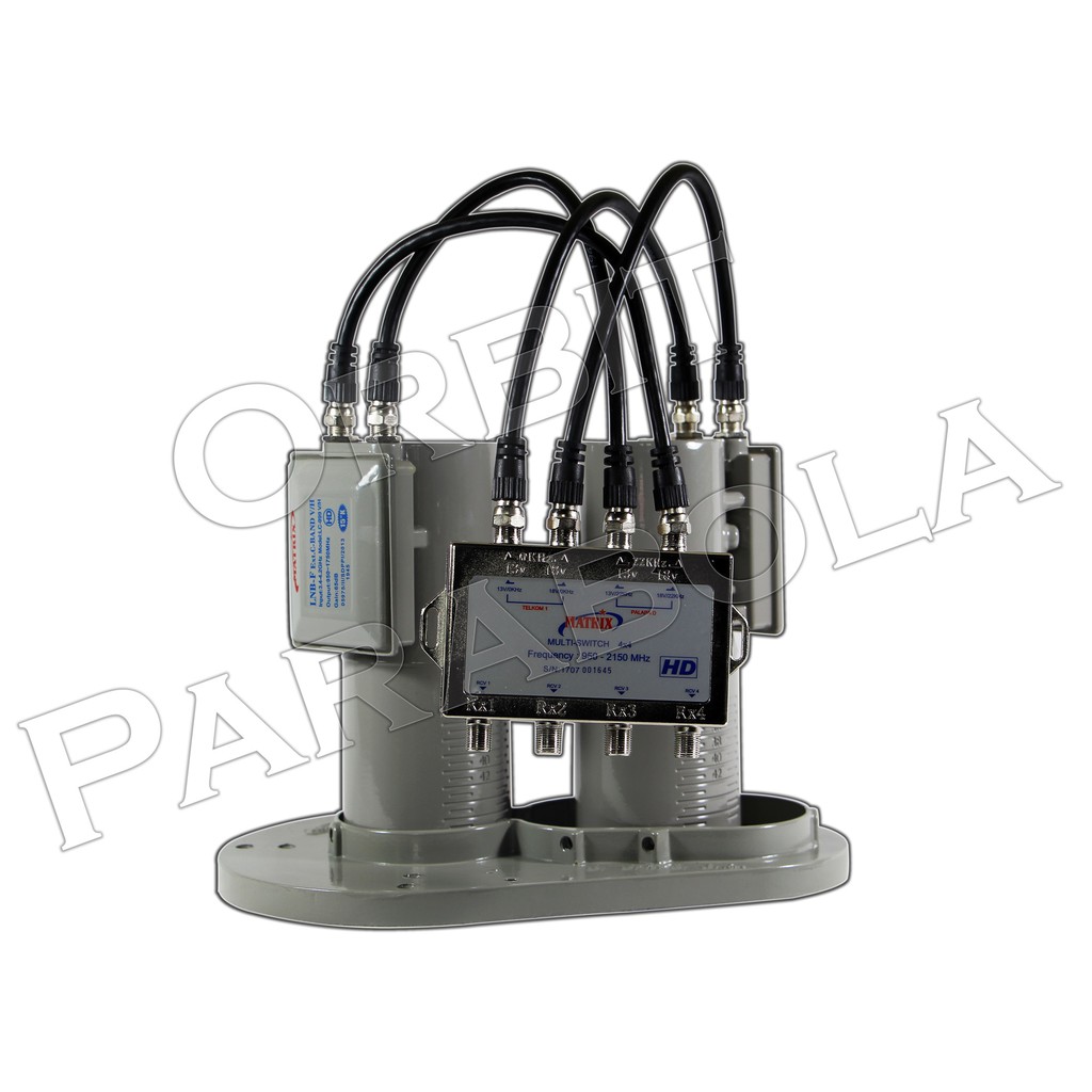LNB F 2 IN 1 MATRIX 4 RECEIVER MULTISWITCH