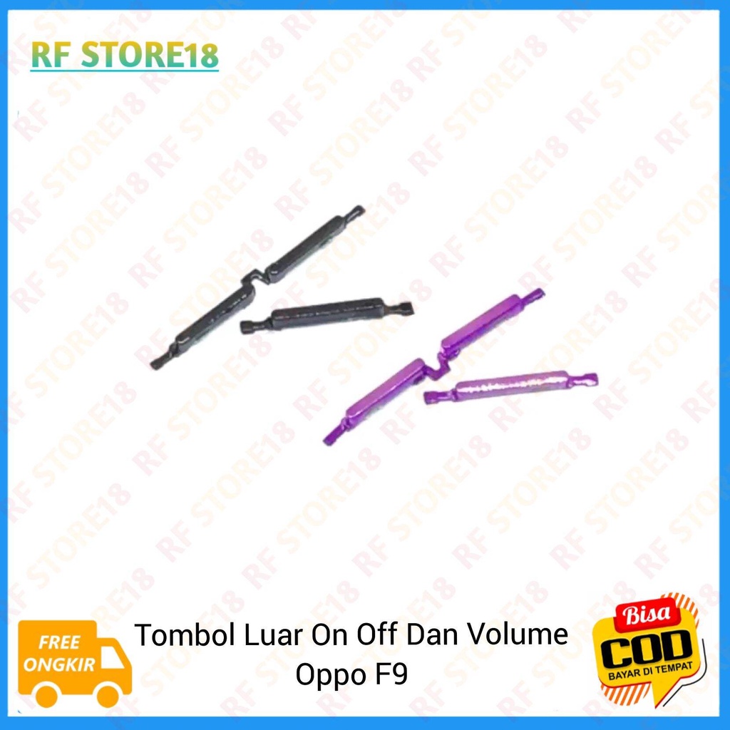 Tombol Power On Off Dan Volume Oppo F9 F 9 / Tombol Pernik Luar Oppo F9