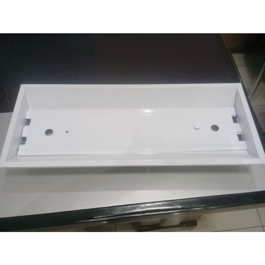 KAP LAMPU TKI 2x18W RAKITAN TLD NEON TANPA LAMPU