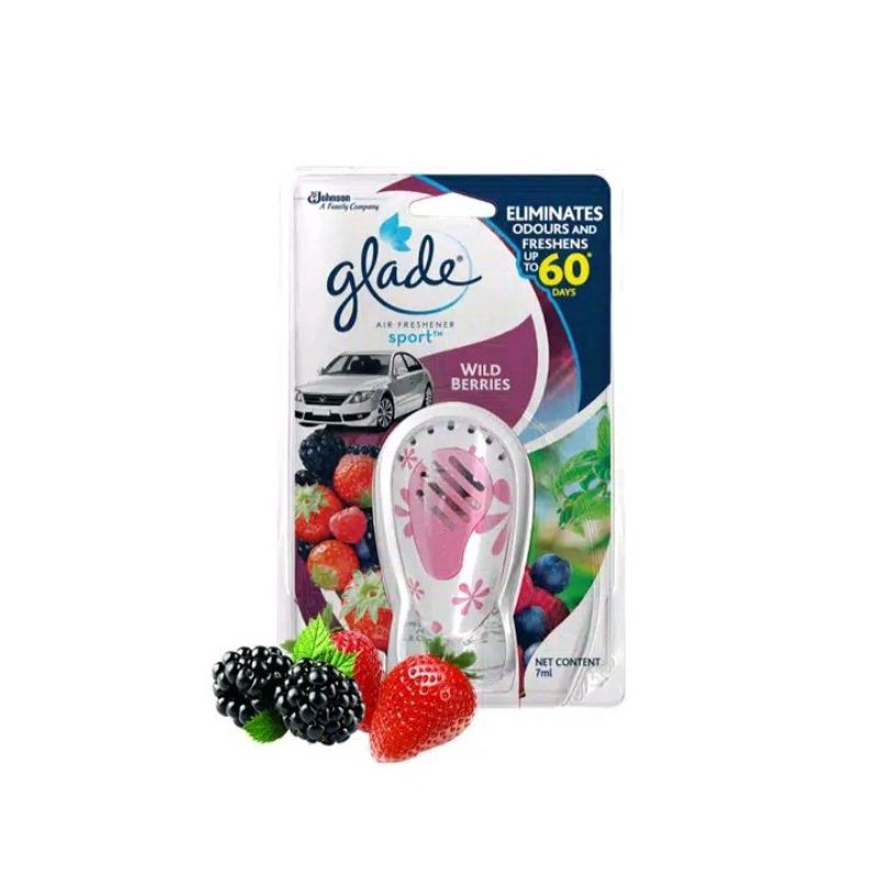 Glade Sport Car Perfume Wild Berries