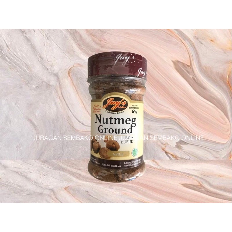 (JSO) jay's NUTMEG GROUND 65gr SPICE / PALA BUBUK