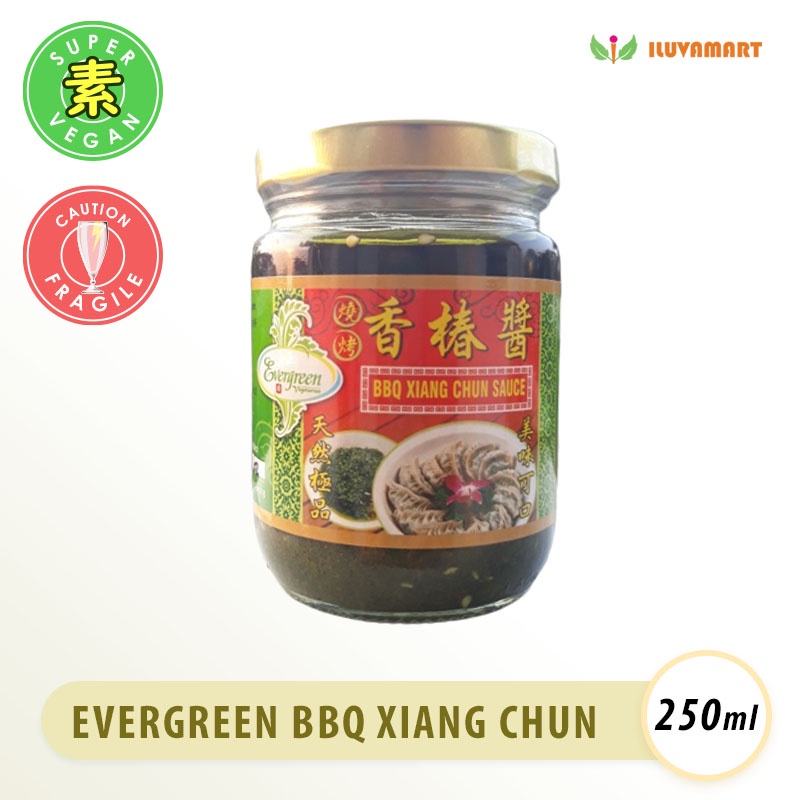 

Evergreen BBQ Xiang Chun Sauce / Chinese Cedar Oil / Siang Cun Vegan