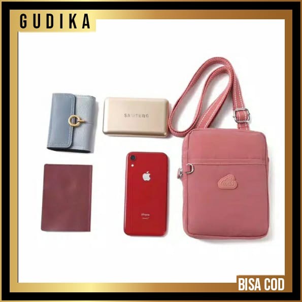 Tas Selempang Tas GUDIKA Original 5156 tas selempang massanger wanita - pink import selempang hitz o