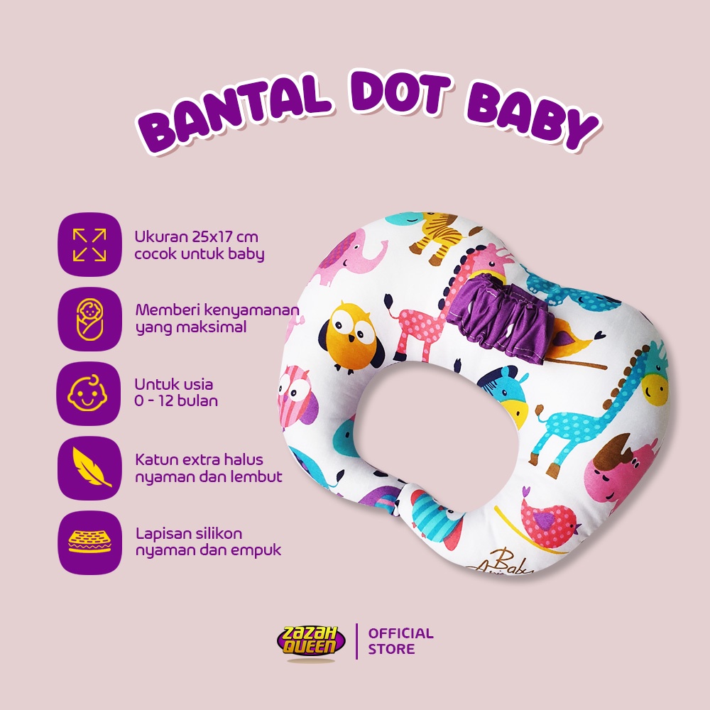 [COD] Bantal Bayi Dot Susu Bayi Anti Pegal