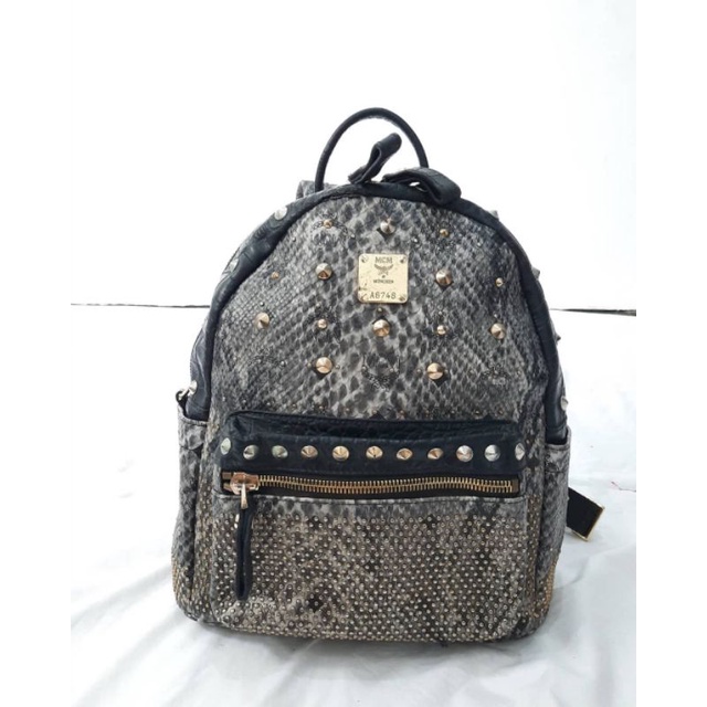 MCM Backpack Second dan croc