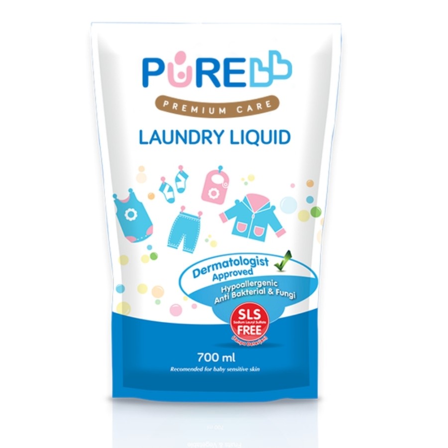 Pure Baby Laundry Liquid 700ml / sabun cair cuci baju bayi