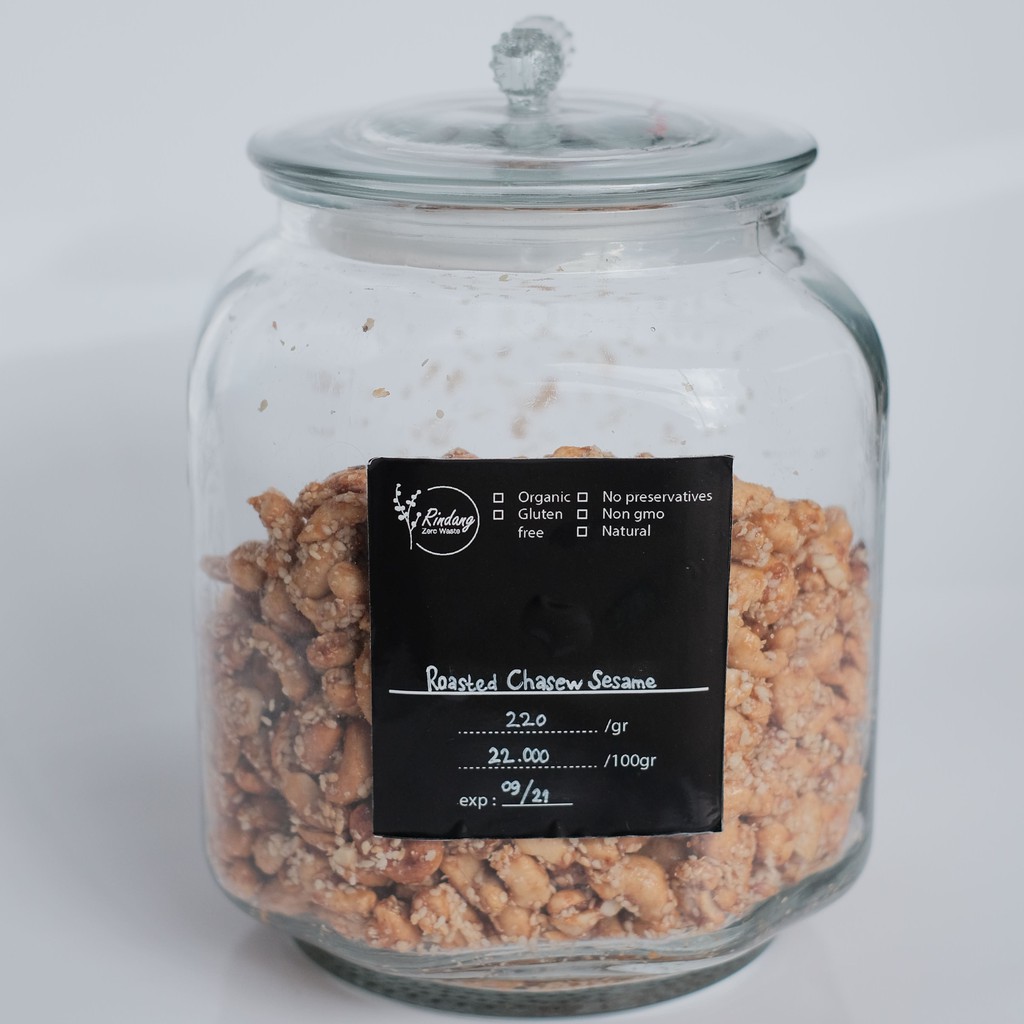 

roasted chasew sesame 250 gram