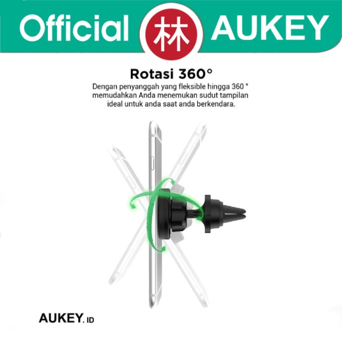 Aukey HD-C23 Navigator Air Series Car Holder Air Vent Phone Mount