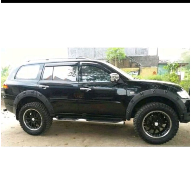 Over fender Pajero sport Dakar | over fender custom mobil Pajero 4x4 Bisa untuk offroad Gaya | karpe