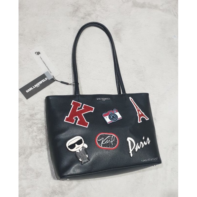 Karl Lagerfeld tote maybelle