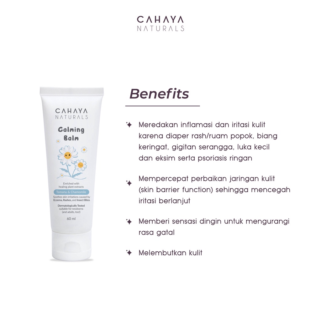 CAHAYA NATURALS CALMING BALM