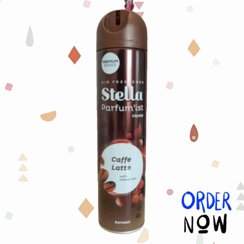 Stella Aerosol parfum'ist pengharum ruangan 400ml COFFE LATTE