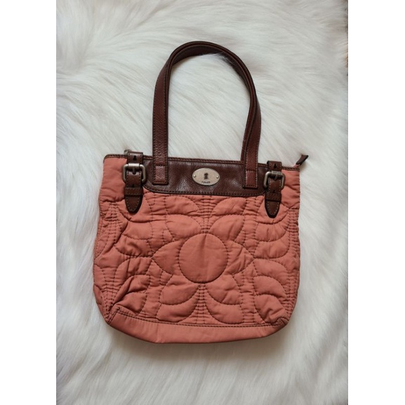 Fossil Shopper keyper pink