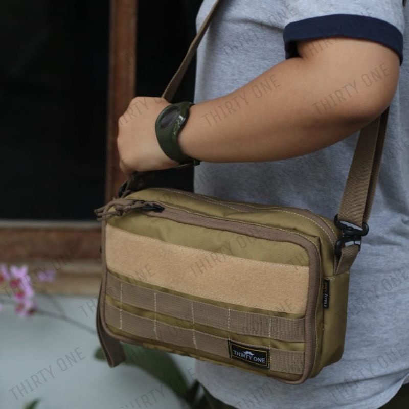 Tas Selempang Waterproof Tactical / Tas Selempang / Slingbag / Handbag / Soulder Bag / Tas Selempang Tactical / army