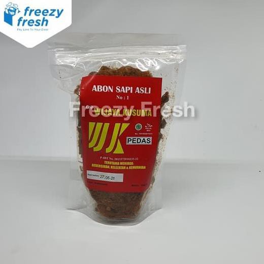 

Abon Sapi Pedas, By Wijaya Kusuma - No.1 Dan Asli - 160Gr