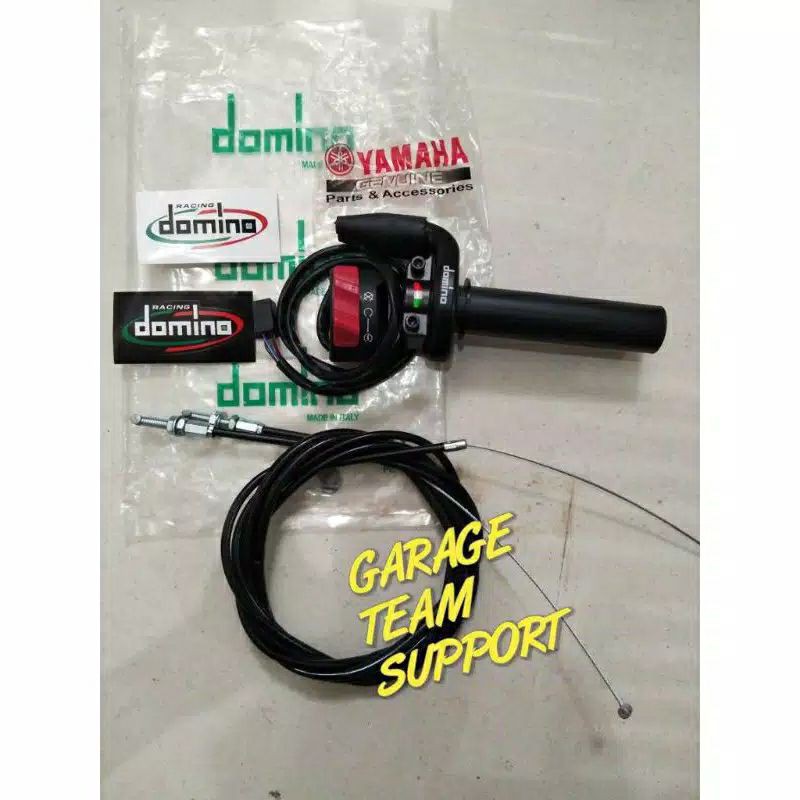 PAKET GAS SPONTAN XABRE 2 KABEL SAKLAR XABRE R15 R25 VIXION NINJA CB150 CBR GSX MX (Gas spontan 2kabel+Xabre murah)