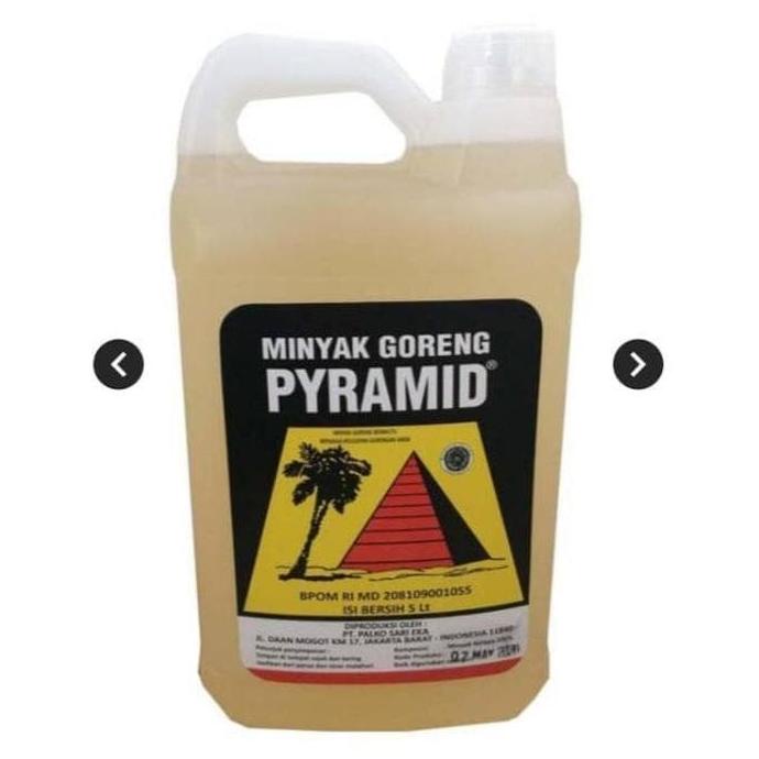 

Minyak Goreng Murah 5 liter Minyak Kelapa Merk Pyramid Berkualitas