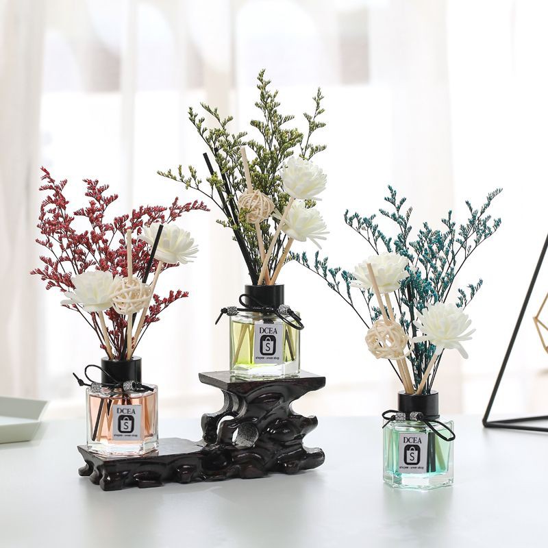 Reed Diffuser Aroma Terapi Pengharum Ruangan Essential oil Aromatherapy Replenisher Bunga Difuser-2