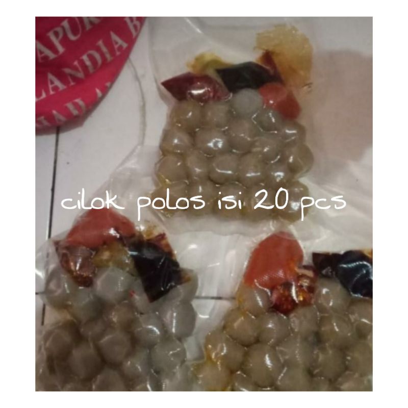 

CILOK BANDUNG POLOS / JANDO ORI / MERCON