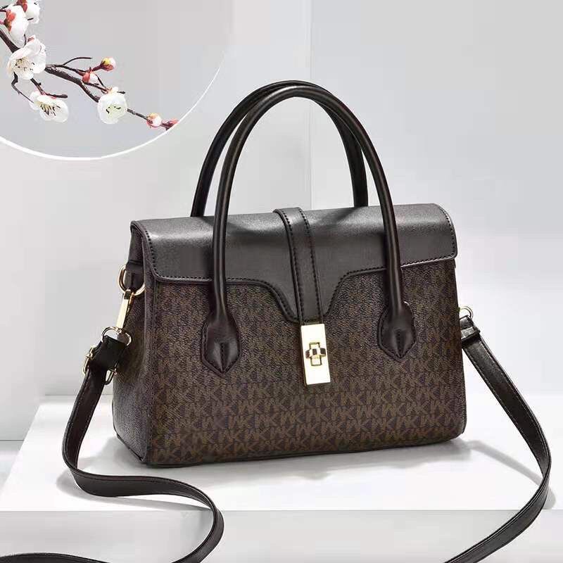 SG1892 syafniegalery tas kerja wanita motif MK import top handle 3284 7683 1901