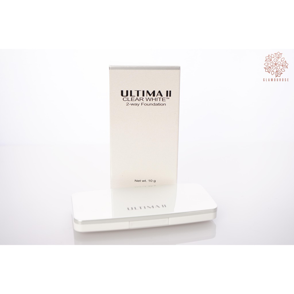 ULTIMA II Clear White 2 Way Foundation (TWO WAY CAKE) 10gr