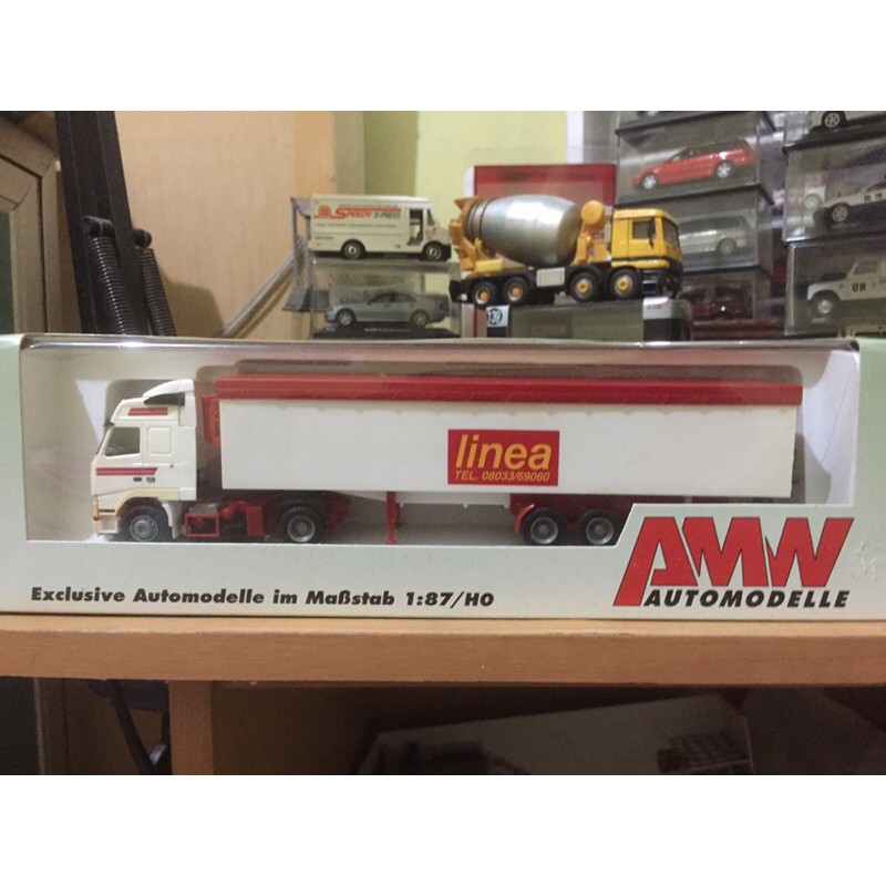 Volvo Truck Trailer AWM No Herpa