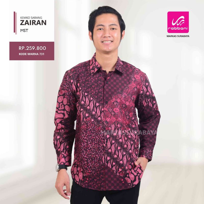 Kemeja Koko Batik Kemko Sarang Zairan Rabbani ORI