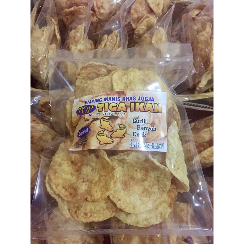

Emping Manis - Top Tiga Ikan